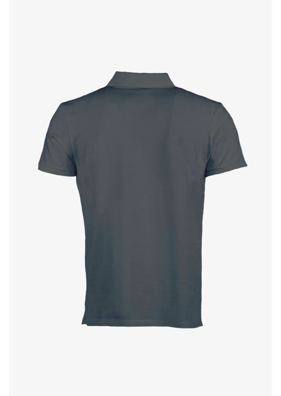 Homme Redskins T-Shirts & Polos | Polo Manches Courtes Cach Calder Carbon