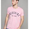 Homme Redskins T-Shirts & Polos | Tshirt Manches Courtes Malcom Calder Pink