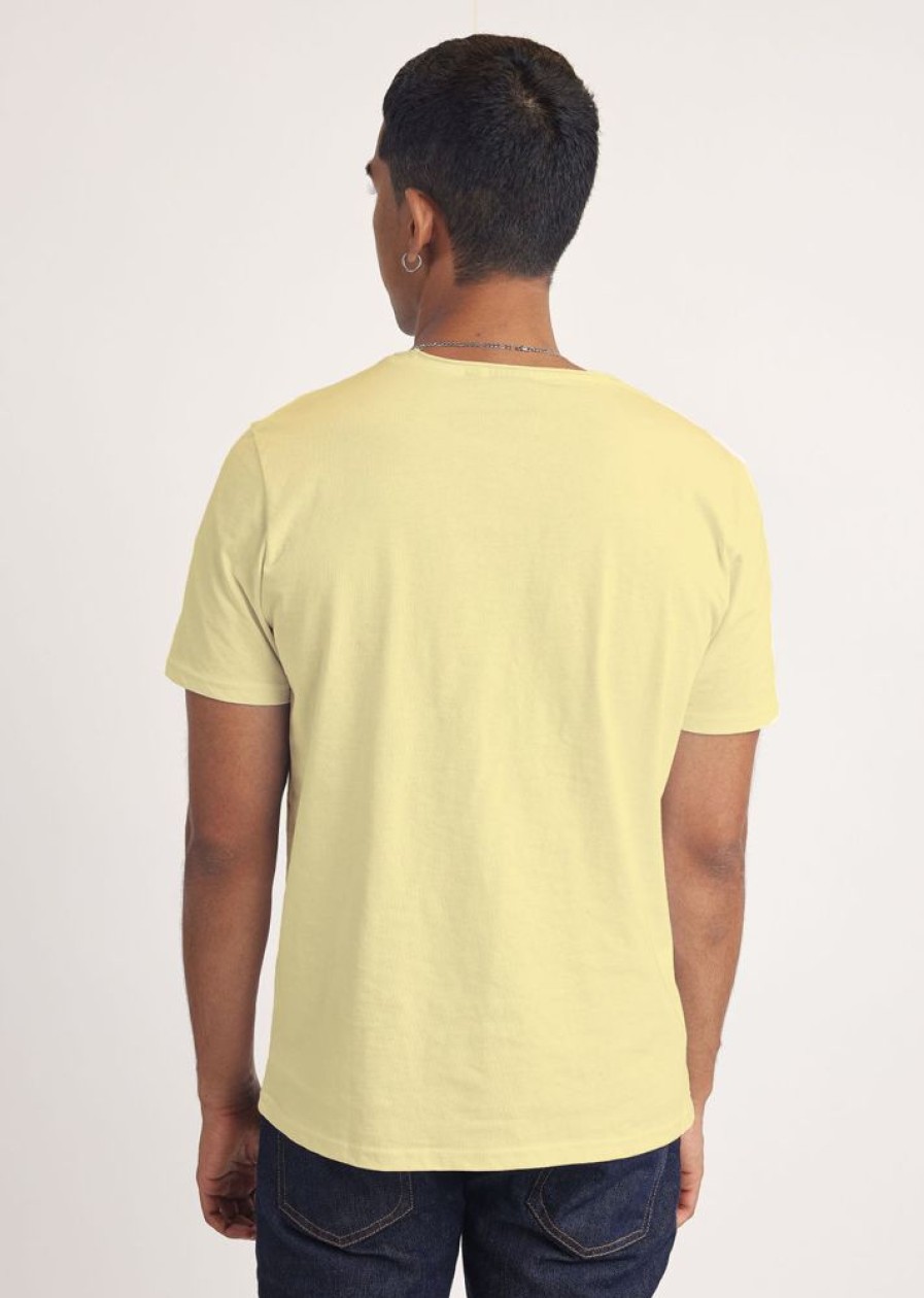 Homme Redskins T-Shirts & Polos | Tshirt Manches Courtes Nathew Aden Yellow