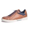 Homme Redskins Baskets | Baskets Wester Cognac / Marine