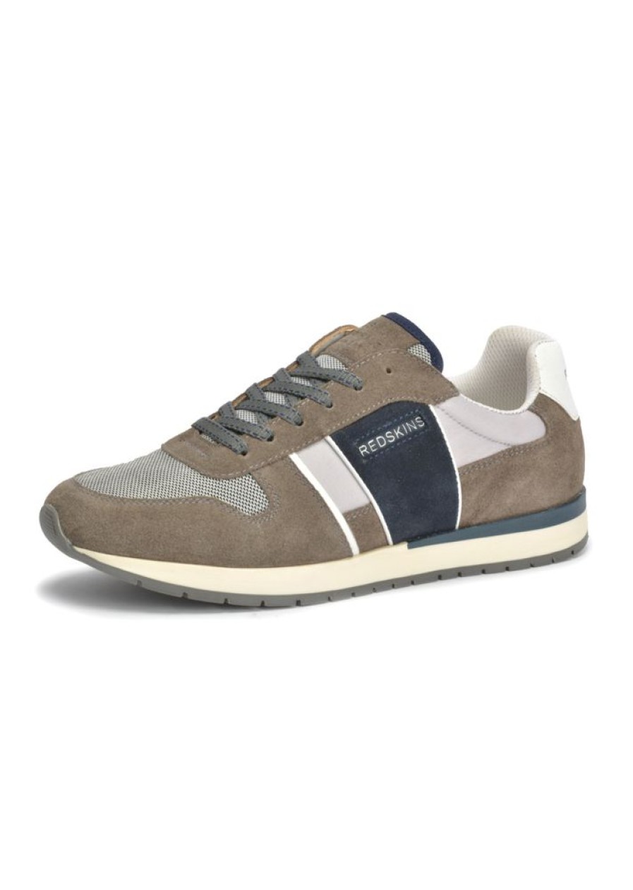 Homme Redskins Baskets | Baskets Affairan Marine/Gris