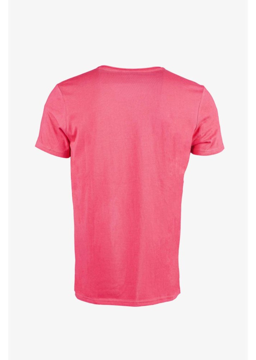 Homme Redskins T-Shirts & Polos | T-Shirt Manches Courtes Nint Aden Pink