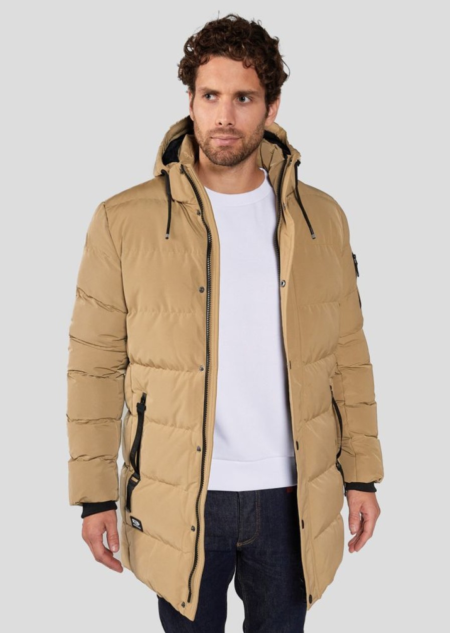 Homme Redskins Doudounes | Doudoune Layer Cake Beige