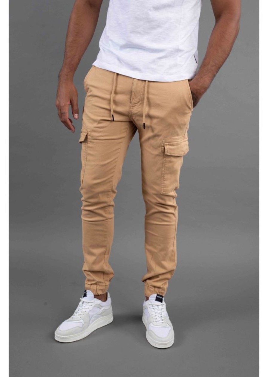 Homme Redskins Jeans & Pantalons | Pantalon Dow Pulp Beige