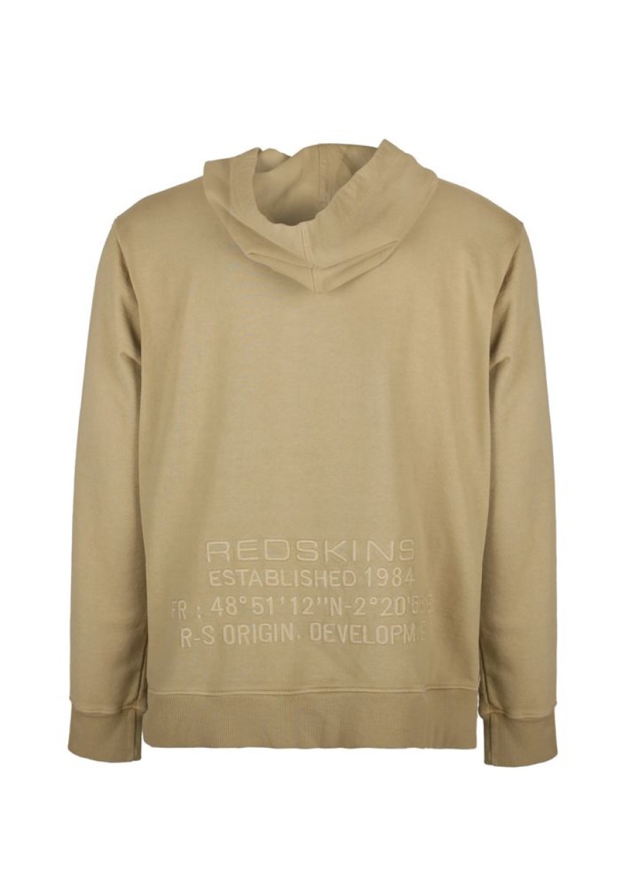 Homme Redskins Sweatshirts | Sweat Shirt Travis Champion Beige