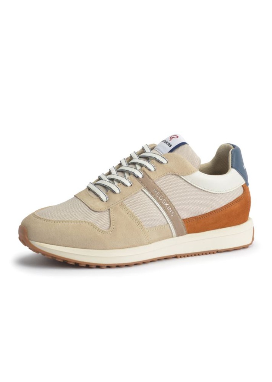 Homme Redskins Baskets | Baskets Island Beige