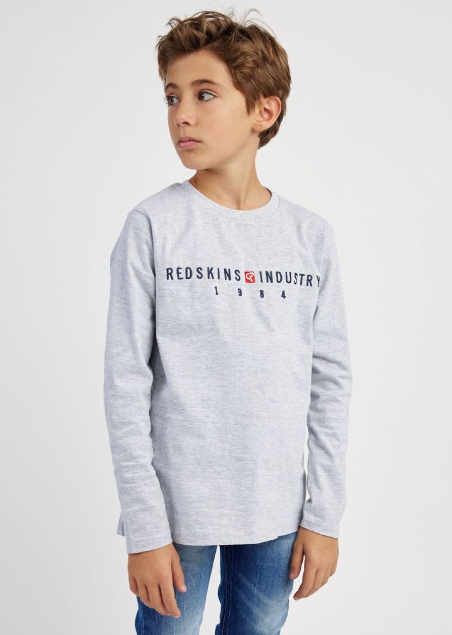 Enfant Redskins | T-Shirt 77425 Grey Chine