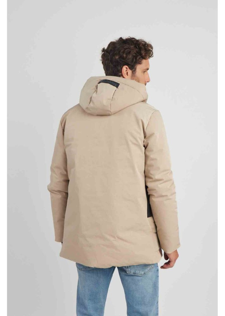 Homme Redskins Doudounes | Doudoune October Tanow Beige