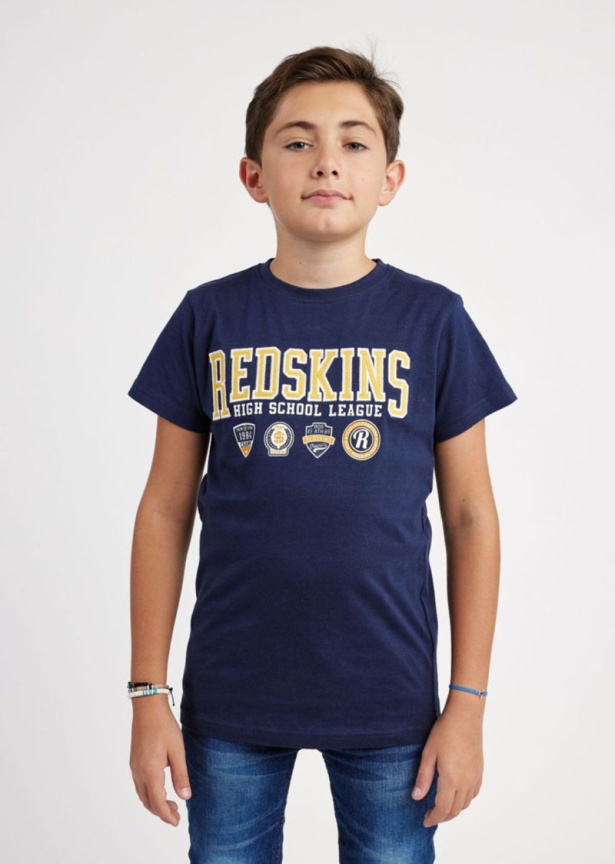 Enfant Redskins | Tshirt Enfant 45617 Navy Blue